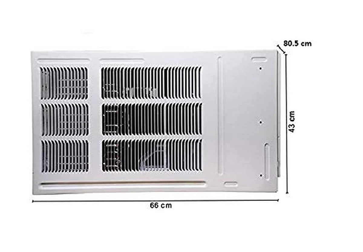 Voltas 1.5 Ton 3 Star Fixed Speed Window AC - 183 VECTRA PEARL