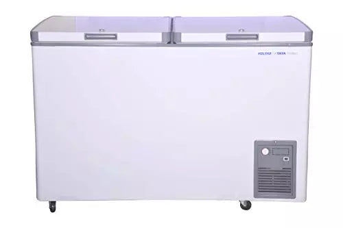 Voltas 320 Liter  Double Door White Hard Top Deep Freezer, CF 320 DD P