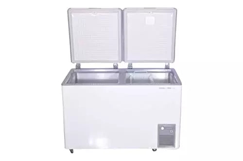 Voltas 320 Liter  Double Door White Hard Top Deep Freezer, CF 320 DD P