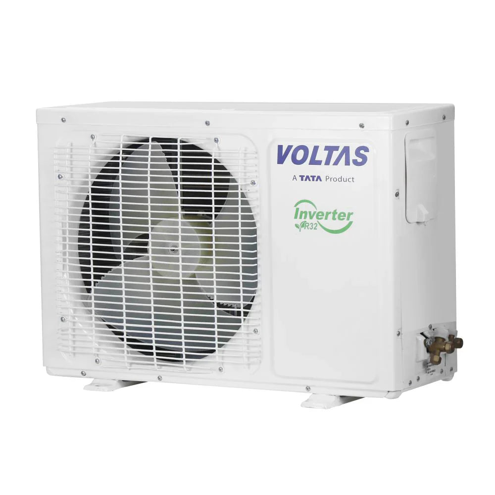 Voltas 1 Ton 5 Star, Inverter Split AC(Copper, 4-in-1 Adjustable Mode, Anti-dust Filter, 125V Vectra Elite, White)