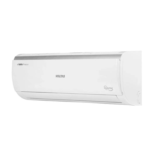Voltas 1 Ton 5 Star, Inverter Split AC(Copper, 4-in-1 Adjustable Mode, Anti-dust Filter, 125V Vectra Elite, White)
