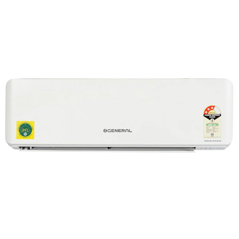 O General ASGG18CPWA-B 1.5 Ton 3 Star Inverter Split AC 2026 (Copper, Hyper Tropical Rotary Compressor, R32, Coanda Airflow) – Free Installation
