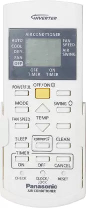 Panasonic 1.5 Ton 3 Star Split Inverter AC - White  (CS-EU18AKY3/CU-EU18AKY3, Copper Condenser)